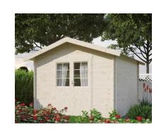 Kiehn-Holz Gartenhaus, Mellenberg 4 beige Gartenhäuser Garten Balkon