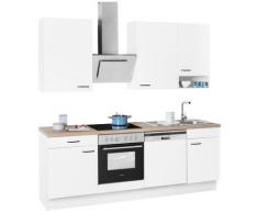 OPTIFIT Küchenzeile ohne E-Geräte »Elga«, Breite 230 cm, weiß, weiß/weiß
