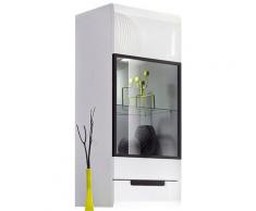 TRENDMANUFAKTUR Vitrine Hektor weiß Hängevitrinen Vitrinen Schränke