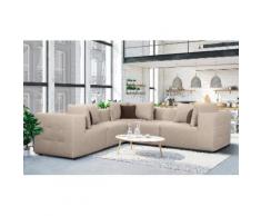 Places of Style Ecksofa Novum, beige, Neutral, beige