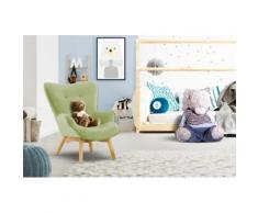 Lüttenhütt Sessel Duca Mini, in kleiner Ausführung für Kinder grün Ohrensessel und Hocker Sofas Couches