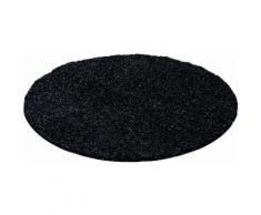 Ayyildiz Hochflor-Teppich Life Shaggy 1500, rund, 30 mm Höhe, Wohnzimmer grau Schlafzimmerteppiche Teppiche nach Räumen