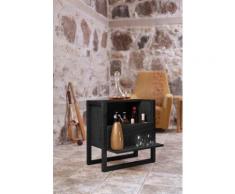 Woodman Barschrank New Est schwarz Kombikommoden Kommoden Sideboards Schränke