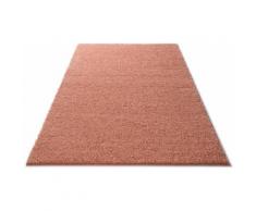 Home affaire Hochflor-Teppich Shaggy 30, rechteckig, 30 mm Höhe, gewebt, Wohnzimmer orange Schlafzimmerteppiche Teppiche nach Räumen