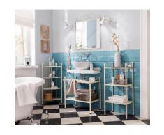 Home affaire Eckregal "Princess", weiß, weiß