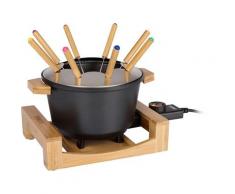 PRINCESS Fondue 01.173025.01.001, 8 Fonduegabeln, 1,5 Liter schwarz Küchenkleingeräte Haushaltsgeräte Fondues