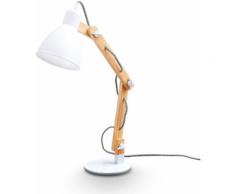 B.K.Licht,Schreibtischlampe weiß Schreibtischlampen Tischleuchten Lampen Leuchten
