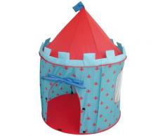 roba Spielzelt Ritterburg, Durchmesser 105 cm blau Kinder Spieltunnel Outdoor-Spielzeug