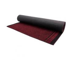 Primaflor-Ideen in Textil Küchenläufer MALAGA, rechteckig, 6 mm Höhe, Nadelfilz, robust, strapazierfähig und pflegeleicht, rutschhemmend, Küche rot Teppichläufer Teppiche Läufer Diele Flur