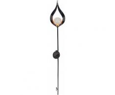 näve LED Gartenleuchte Erdspieß, 1 St., Warmweiß schwarz LED-Lampen LED-Leuchten SOFORT LIEFERBARE Lampen Leuchten