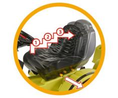 BIG Trettraktor Claas Celtis Loader, BxTxH: 46x169x54 cm, mit Trailer grün Kinder Ab 3-5 Jahren Altersempfehlung