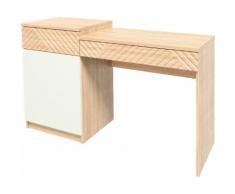 INOSIGN Schminktisch Greta, mit dekorative Fräsungeb und Push-to-open-Funktion weiß Schminktische Tische