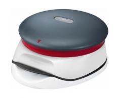 zyliss Burgerpresse "E960002", weiß, Neutral, weiß-grau-rot