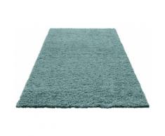 Bruno Banani Hochflor-Teppich Shaggy Soft, rechteckig, 30 mm Höhe, gewebt, Wohnzimmer blau Schlafzimmerteppiche Teppiche nach Räumen