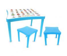 Jamara Kindersitzgruppe Easy Learning, blau, (3 tlg.) weiß Kinder Kinderstühle Kindermöbel