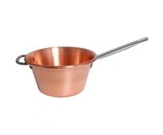 PINTINOX Schmorpfanne Rame, Kupfer, Kesselpfanne mit Stielgriff, Nicht Induktionsfähig, Ø 26 cm goldfarben Schmorpfannen Pfannen Haushaltswaren