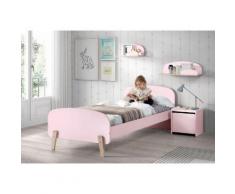 Vipack Kinderbett Kiddy rosa Kinder Kinderbetten Kindermöbel