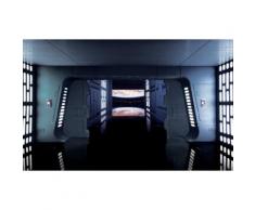 Vliestapete Star Wars Death Star Floor Komar Comic, bunt, bunt