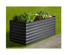 KONIFERA Hochbeet, BxTxH: 150x60x60 cm grau Hochbeete Gewächshäuser Garten Balkon Hochbeet