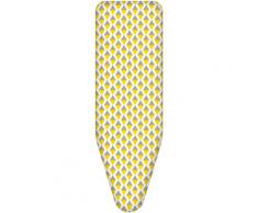 Colombo Newscal Bügelbrettbezug TRIANGOLO GIALLO, 140 x 55 cm bunt Bügelbretter Küche Ordnung Bügelbrettbezüge