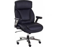MCA furniture Schreibtischstuhl REAL COMFORT 3 schwarz Chefsessel Sessel Wohnzimmer