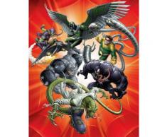 Komar Fototapete Spider-Man Sinister Six 200/250 cm, bunt, bunt