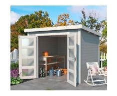 Outdoor Life Products Gartenhaus, Zambezi 6 grau Gartenhäuser Garten Balkon