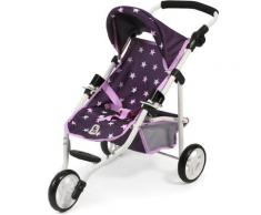 CHIC2000 Puppenbuggy "Jogging-Buggy Lola Stars lila", lila, Unisex, stars lila