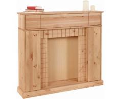 Home affaire Kaminumbauschrank, Breite 110 cm beige Kaminumbauschrank Kaminumrandung Kamin Öfenzubehör Heizen Klima