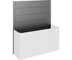 Sichtschutzelement BIOHORT Zaunelemente grau für Hochbeet Belvedere 150, LxH: 152x91
