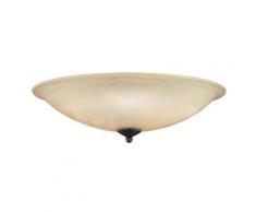 FISCHER & HONSEL Deckenleuchte Colonial, E27, Deckenlampe braun Deckenleuchten SOFORT LIEFERBARE Lampen Leuchten