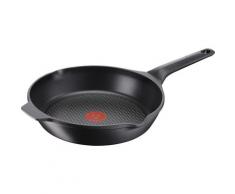Tefal Bratpfanne E21506 Aroma, Aluminiumguss, (1 tlg.), Thermo-Spot Temperaturindikator, induktionsgeeignet schwarz Bratpfannen Pfannen Haushaltswaren