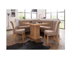 Eckbank Barcelona beige Eckbänke Sitzbänke Stühle