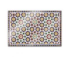 Wall-Art Küchenrückwand Spritzschutz Orientalische Kacheln, (1 tlg.) bunt Küchenaccessoires Wohnaccessoires