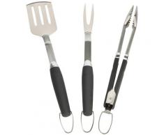 KONIFERA Grillbesteck-Set, (3 tlg.) silberfarben Grill SOFORT LIEFERBARE Haushaltsgeräte Grillbesteck-Set