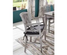 SIT Armlehnstuhl Spa, Shabby Chic, Vintage braun 4-Fuß-Stühle Stühle Sitzbänke