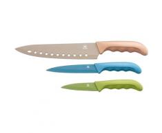 KING Messer-Set "Metallic" (3-tlg), bunt, bunt