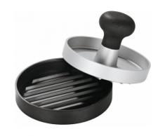 ROESLE Burgerpresse, silberfarben, Neutral, silberfarben-schwarz