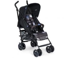 Chicco Kinder-Buggy London, matrix, mit schwenk- und feststellbaren Vorderrädern; Kinderwagen, Buggy, Sportwagen, Sportbuggy, Kinderbuggy, Sport-Kinderwagen schwarz Ab Geburt Altersempfehlung