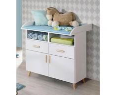 rauch ORANGE Wickelkommode Potsdam, 93 cm weiß Baby Wickelkommoden wickeln