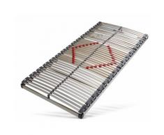 BeSports Lattenrost ABR Comfort NV, 45 Leisten, Kopfteil nicht verstellbar, automatische Körperanpassung, perfekt für alle mehrfarbig Lattenroste 90x200 cm nach Größen