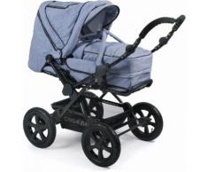 CHIC4BABY Kombi-Kinderwagen Viva, hellblau, 15 kg, mit Lufträdern; Kinderwagen blau Baby Ab Geburt Altersempfehlung