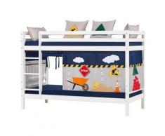 Hoppekids Etagenbett Construction weiß Kinder Kinderbetten Kindermöbel