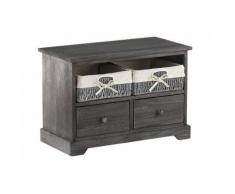 heine home Bank inklusive Körbe, braun, braun