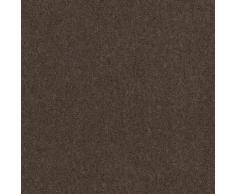 Renowerk Teppichfliese Jersey, quadratisch, 3 mm Höhe, selbstliegend braun Teppichfliesen Bodenbeläge Bauen Renovieren