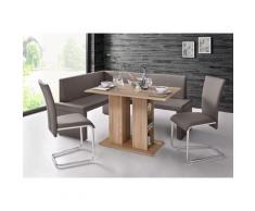 Homexperts Eckbankgruppe, (Set, 4 tlg.) beige Eckbankgruppe Eckbankgruppen Tische