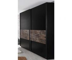 rauch ORANGE Schwebetürenschrank Sumatra, im Industrie-Look schwarz Schwebetürenschränke Kleiderschränke Schränke