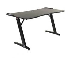 Duo Collection Gamingtisch Game-Rocker, Breite 152 cm, LED-RGB Beleuchtung schwarz Kinder Gaming-Tisch Kinderschreibtische Bürotische und Schreibtische Büromöbel