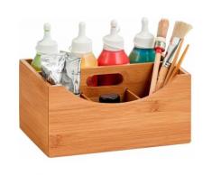 Zeller Present Aufbewahrungsbox, m. Griff beige Aufbewahrungsbox Körbe Boxen Regal- Ordnungssysteme Küche Ordnung