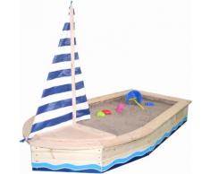 Sun Sandkasten "Bootsform natur", beige, natur